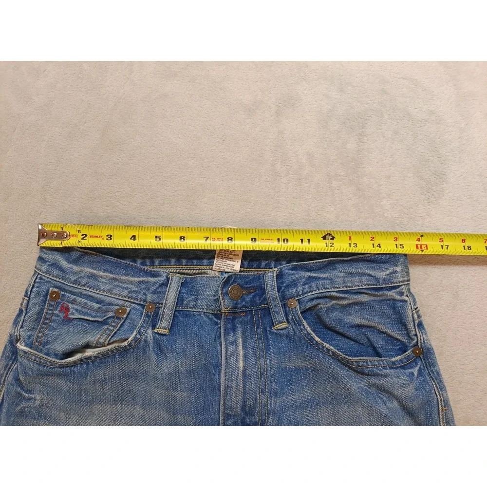 Polo Ralph Lauren Men's Size 30/30 Straight Leg Jeans RN# 41381 Distressed.
